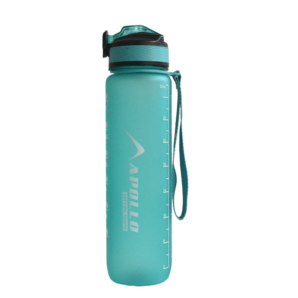 Apollo Sports Bottle - Plastic Water Bottle 1000ml - Green 2456 322 371405