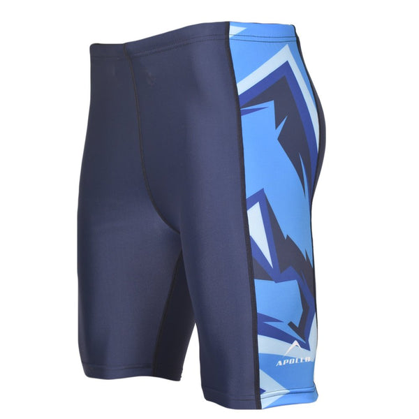 Apollo Swimming Jammer Short Mens Skinfit 31SM23 Navy/Blue