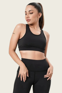 Apollo Women Sports Bra BD Lycra Black - 32w905