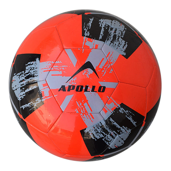 Apollo Football – Machine Stitched – Red/Black Size 5 – Model No. 24165-4315-090