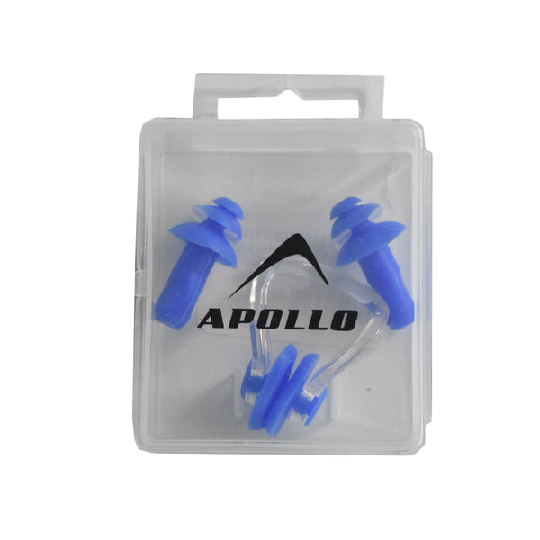 Apollo swimming Nose & Ear Plug - Blue 2426 652 271675