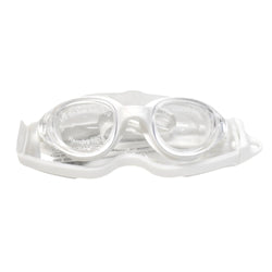 Conquest BL-9513 Adult Swim Goggles - White