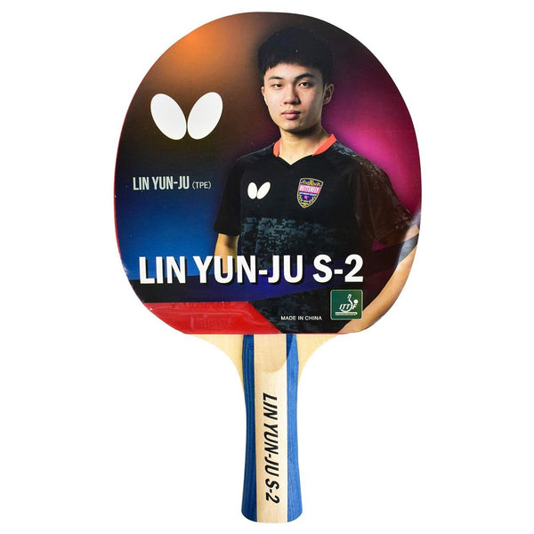 Butterfly Table Tennis Racket - Lin Yun-Ju S2 - Addoy Rubber