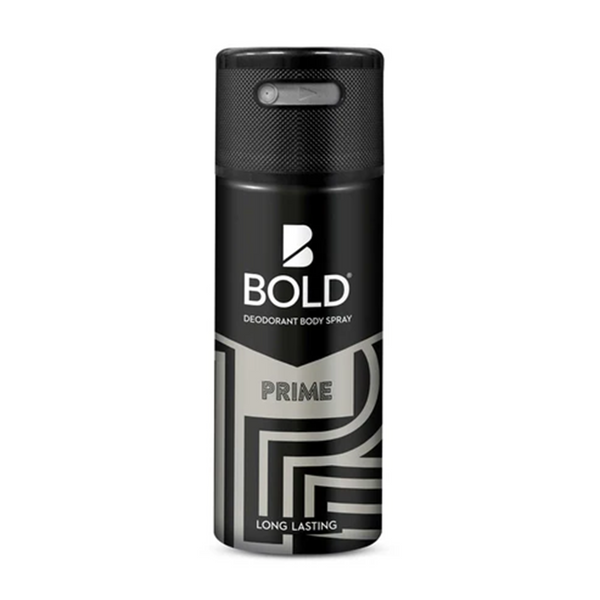 BOLD Mens Body Spray - Prime 150ML Gas Deodrant Body Spray