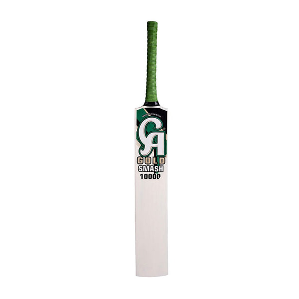 CA Cricket Tapeball Bat - Gold Smash 10000 - White