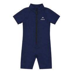 Apollo 2655 651 150665 SPANDEX Junior Swimsuit - NAVY