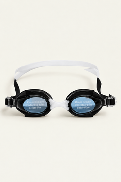 Conquest Swimming Google - 26-1 Junior's -Black/White