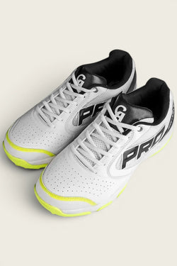 CA Cricket Gripper Shoes - 15K LE Pro - White/Lime