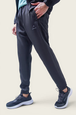APOLLO 2511 102 062302 Micro Twill With Lining Track Pant Men's - Black