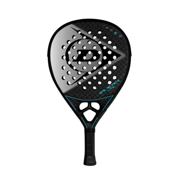 DUNLOP Padel Racket - Galatica Lite 355G 12K Carbon Black