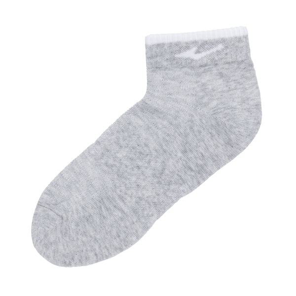 ERKE Men Flat Ankle Socks - Light Heather Grey 11324212023-104