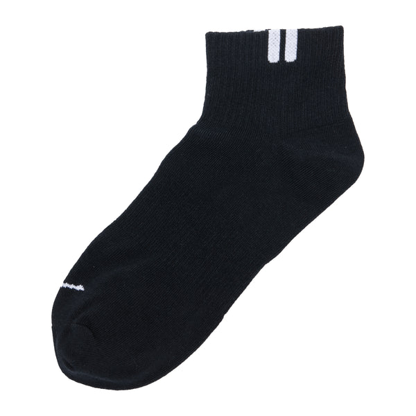 ERKE Men Flat Ankle Socks - Black 11324212045-002