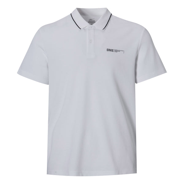 ERKE Men Polo Shirt -  White 11224203007-001