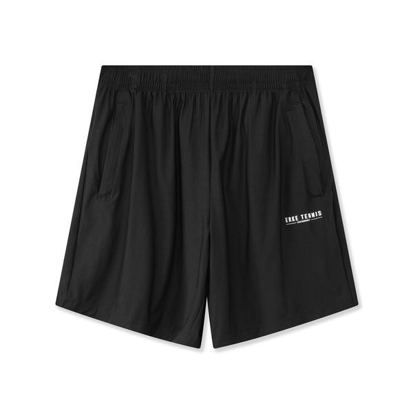 ERKE Men Winter Knitted Shorts - Black 11224204020-002