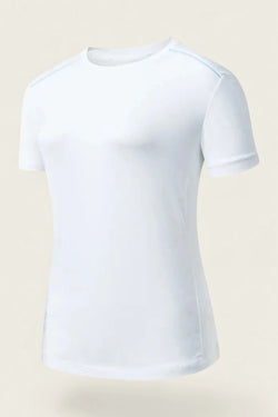 ERKE Women Crew Neck T-Shirt - White 12223202221-001