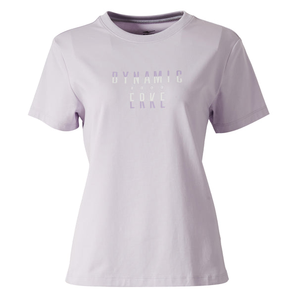 ERKE Women Crew Neck T-shirt - Light Purple 12223202210-702