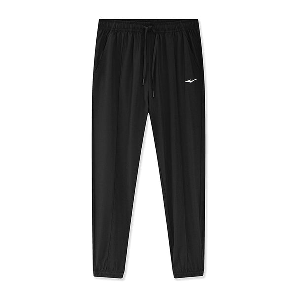 ERKE Women Sports Cropped Pant - Black 12223202083-001