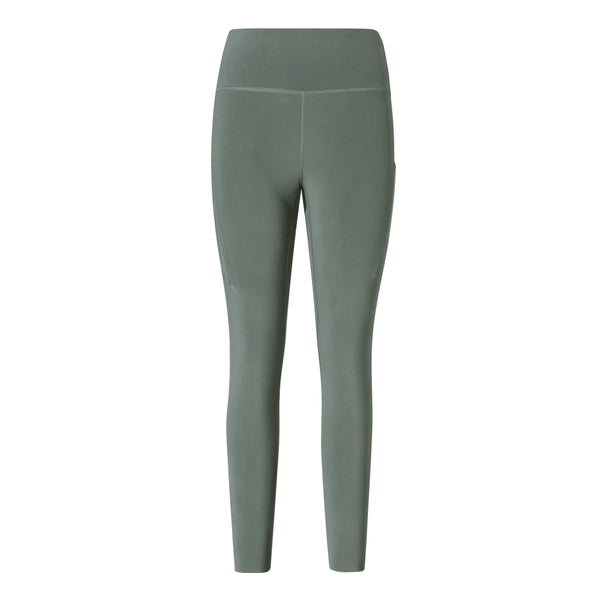 ERKE Women Tight Cropped Pant - Bamboo Green 12224202161-503