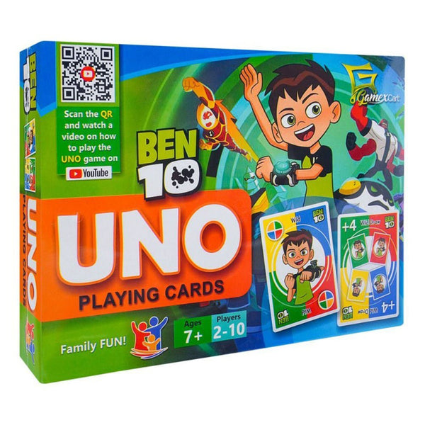 Gamex Cart Ben 10 Uno Cards - 9704 Green