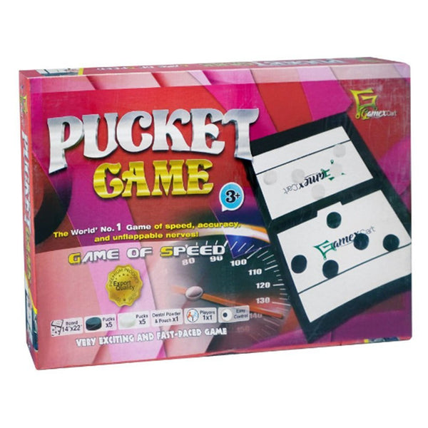 Gamex Cart Pucket Game - 7123 - Pink