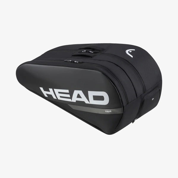 HEAD Tennis Racket Kit Bag - Tour Racket bag XL For 12 Rackets- Black