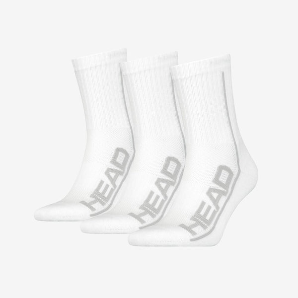 Head Sport Socks - Performance Socks White 3 Pcs Pack - Model 811904