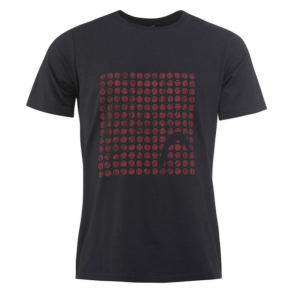 Head Sports T Shirt- Men's Cotton Alfred Shirt Black - Model 831128