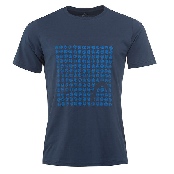 Head Sports T Shirt Men's Cotton Alfred Shirt Dark Blue - Model 831128