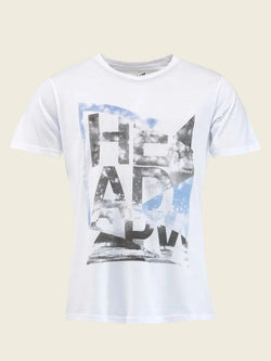 Head Model 831238 Men’s Cotton Alcott Shirt - Sports V-Neck T-Shirt - White