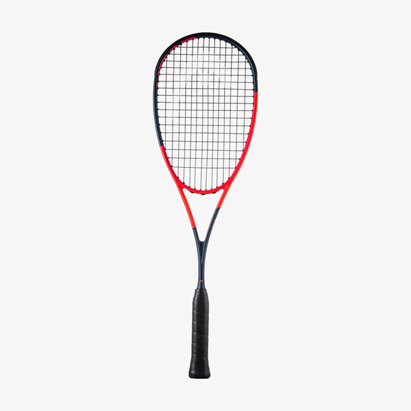 HEAD Squash Racket - Radical 135 SB 2024 - 135G Slim Body Black/Orange