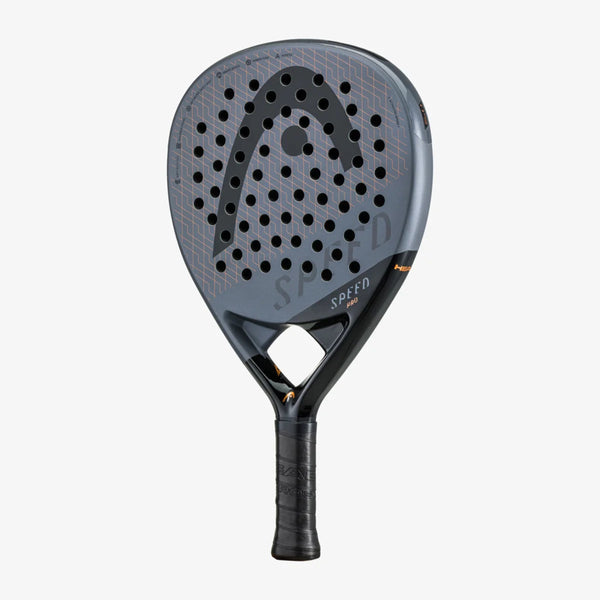 HEAD Padel Racket - Speed Pro 2023 - 370G Black/Grey