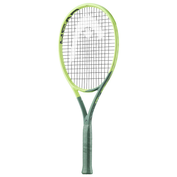 Head Tennis Racket - Extreme Pro 2024 - 305G Adults 27 inch- Unstrung Green/Yellow