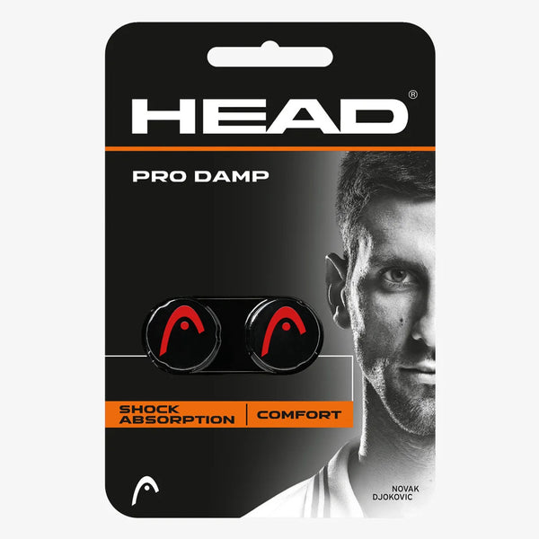 Head Tennis Racket Dampener - Pro Dampener 2Pcs Set - Black