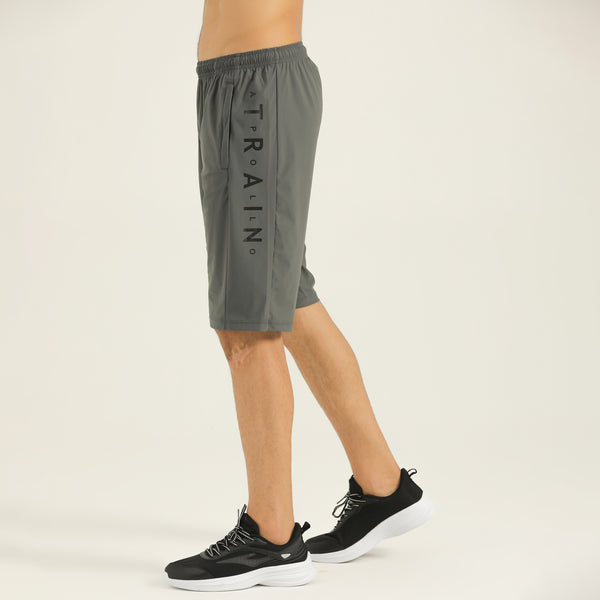 APOLLO Sports Short 11" Men's - Micro Stripe Nylon 2511 102 051912 Dark Grey