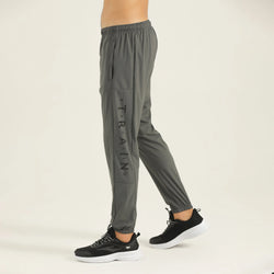 APOLLO 2511 102 061912 Micro Stripe Nylon Sports Pant Men's - Dark Grey