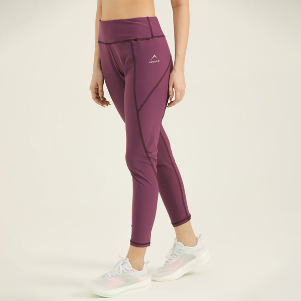 APOLLO Women Yoga Tight - Nylon Lycra 2512 105 081022 Purple