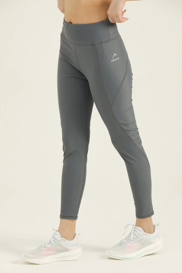 APOLLO Women Yoga Tight - Nylon Lycra 2512 105 081022 Grey