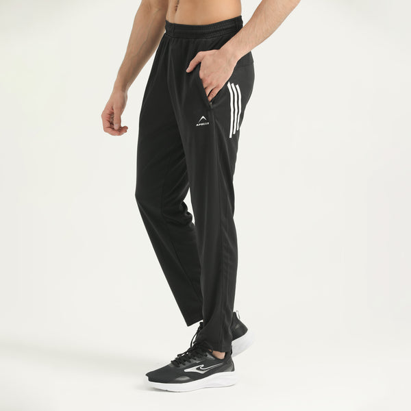 APOLLO Gym Trouser Mens - Polyster Interlock Black 2411 100 060406