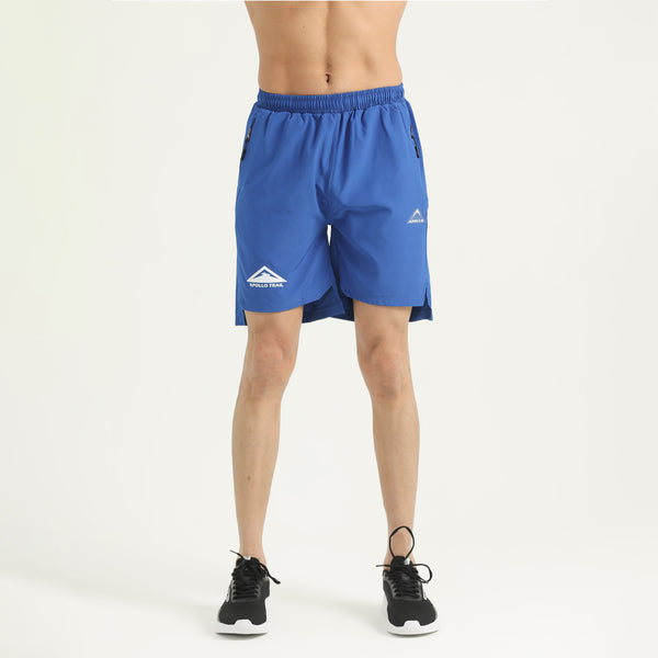 APOLLO Running Shorts Mens - Micro Twill Polyester Royal Blue 2411 100 040201