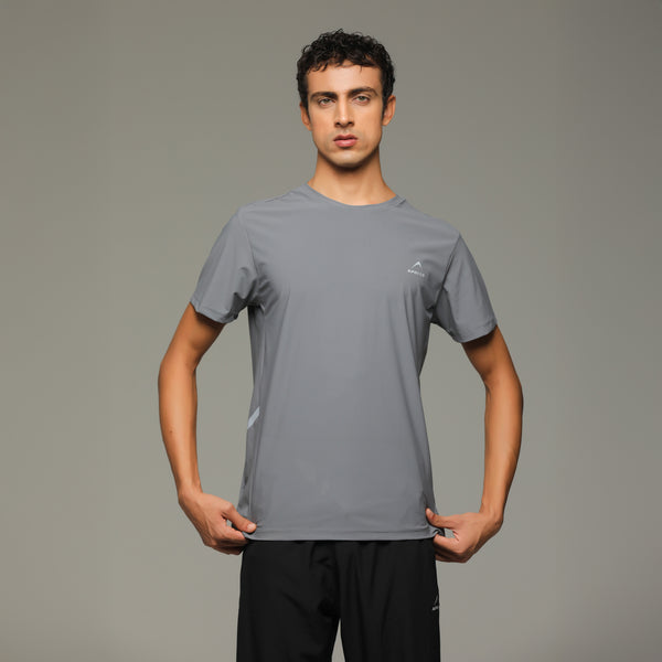 APOLLO Sports T-Shirt Men's - Dri-Fit Nylon 2511 102 021031 Grey