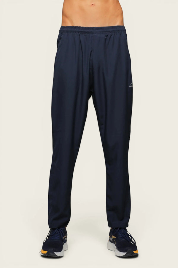 APOLLO 2511 103 060204 Micro Twill Polyester Track Pant Men's - Navy