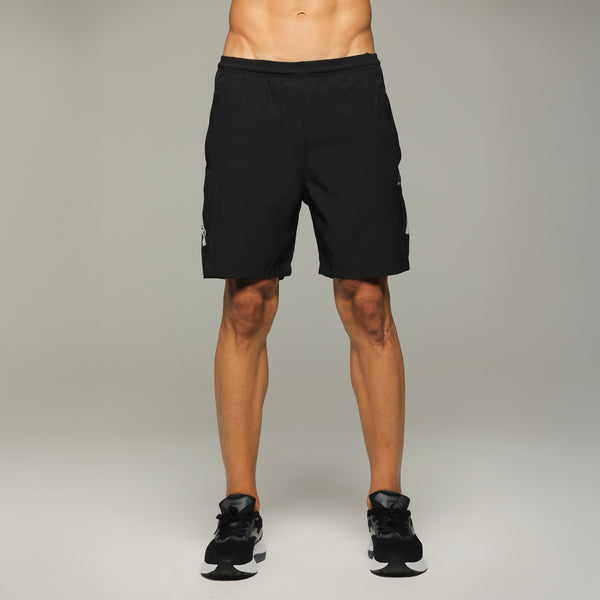 APOLLO Running Short 7 Men's - Micro Twill Polyester 2511 103 040204 Black
