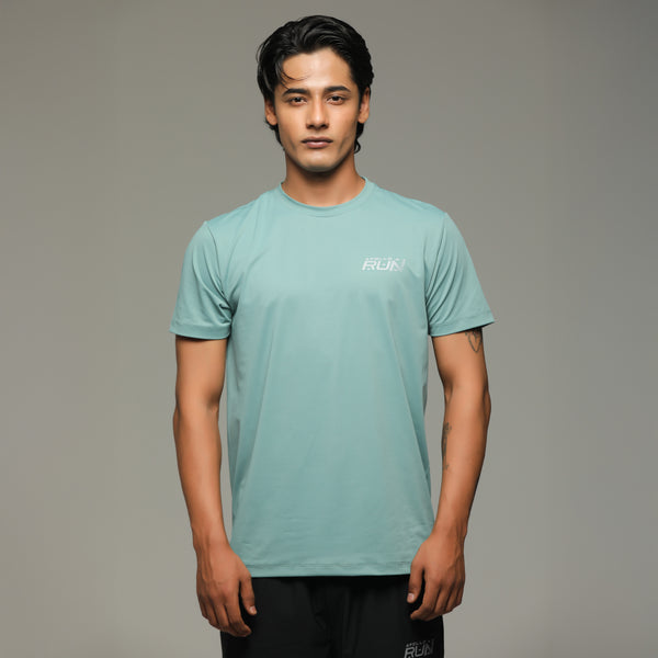APOLLO Sports T-Shirt Men's - Dri-Fit Polyester 2511 103 020604 Green