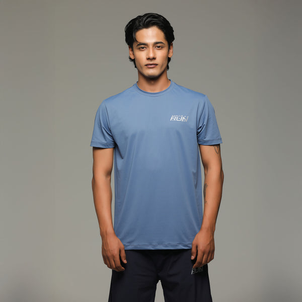 APOLLO Sports T-Shirt Men's - Dri-Fit Polyester 2511 103 020604 Blue