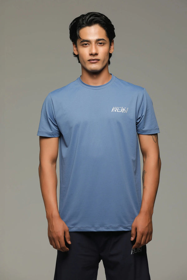 APOLLO Sports T-Shirt Men's - Dri-Fit Polyester 2511 103 020604 - Blue