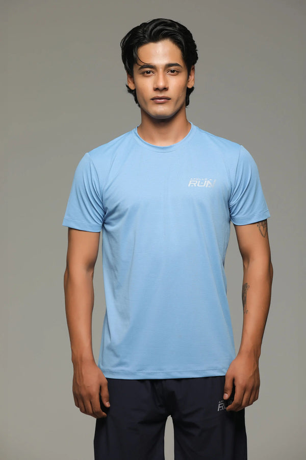 APOLLO Sports T-Shirt Men's - Dri-Fit Polyester 2511 103 020604 - Light Blue