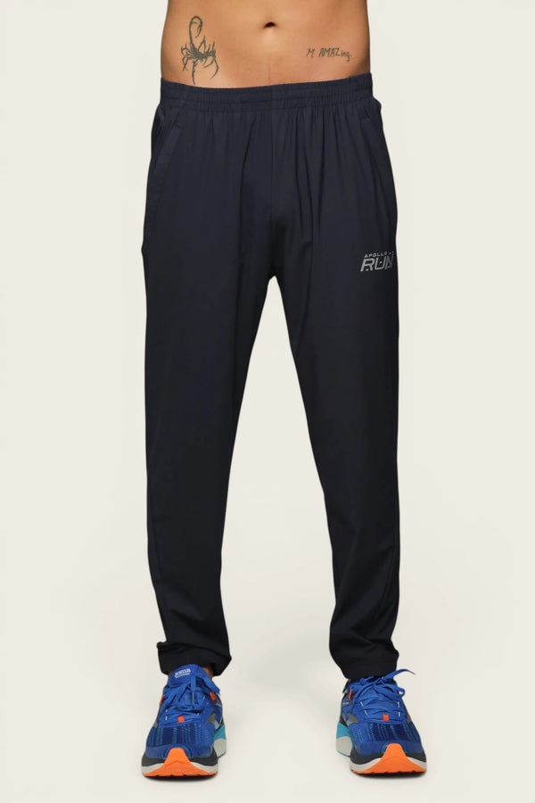 APOLLO 2511 103 061903 Micro Stripe Nylon Sports Pant Men's - Navy