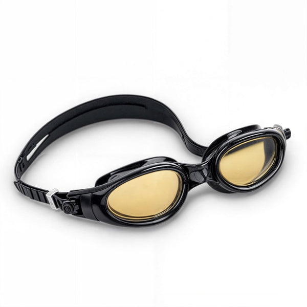 Intex Swimming Goggle For Adults - Pro Master 55692 - Black/Yellow