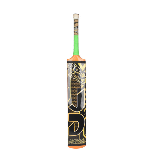 JD Cricket Tapeball Bat - Pro Bat  Srilankan Coconut Wood - Yellow