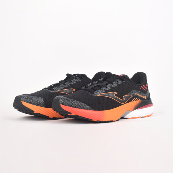 JOMA Mens Training Shoes - Titanium Negro 2401 Black/Orange.